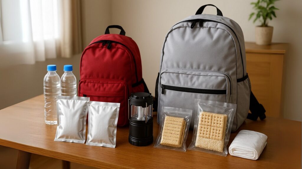 防災セット比較(1人用と家族用の違い)