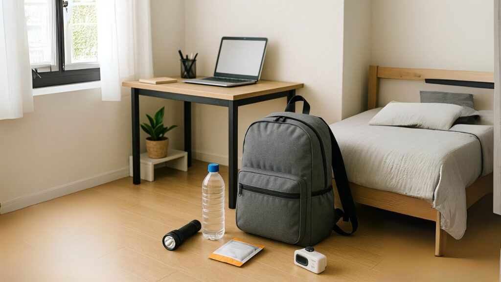 防災セット一人暮らし向けのコンパクトなリュック